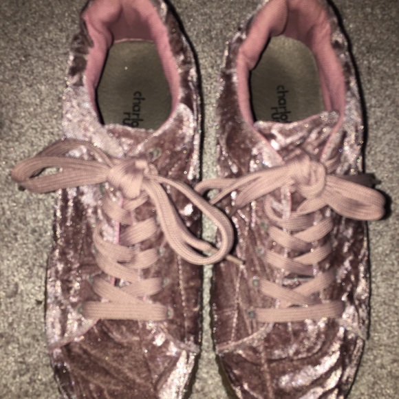 Charlotte Russe Shoes - Velvet Shoes